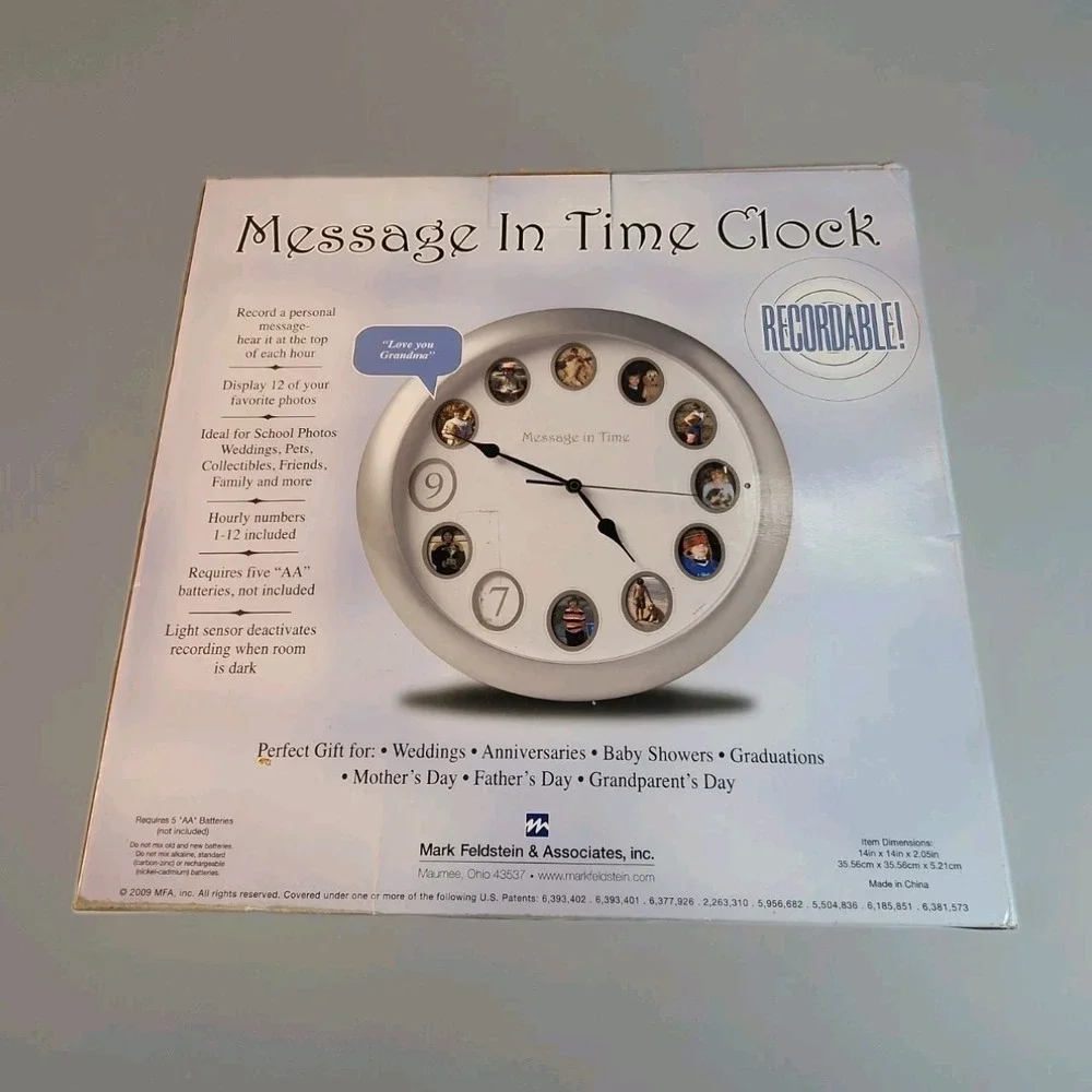 Mark Feldstein Message In Time Recordable 14
