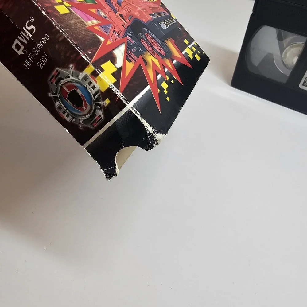 Power Rangers in‎ 3-D triple force Saban VHS Y2K, No 3D Glasses
