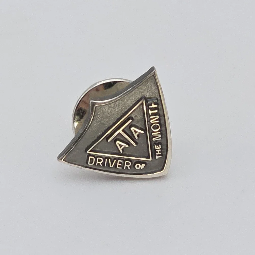 ATA Pin 'Driver of‎ the Month' 925 Sterling Silver American Trucking Association