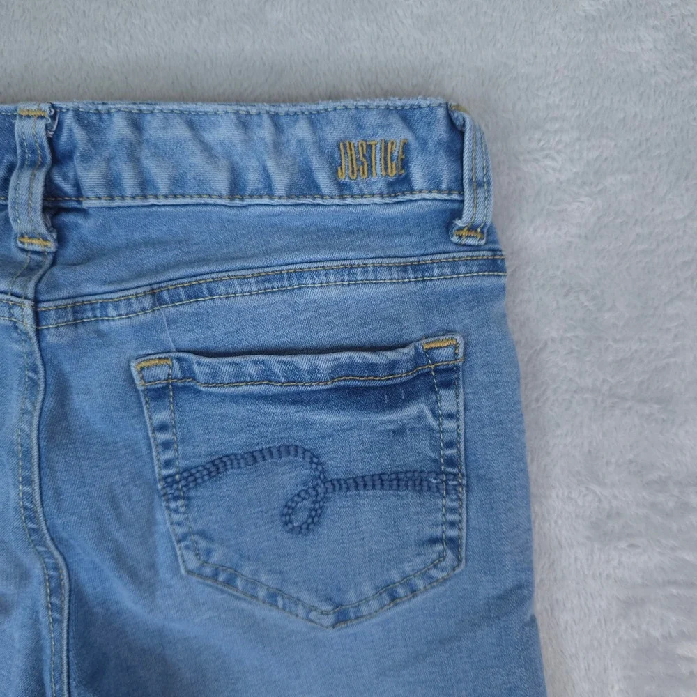 Justice denim shorts