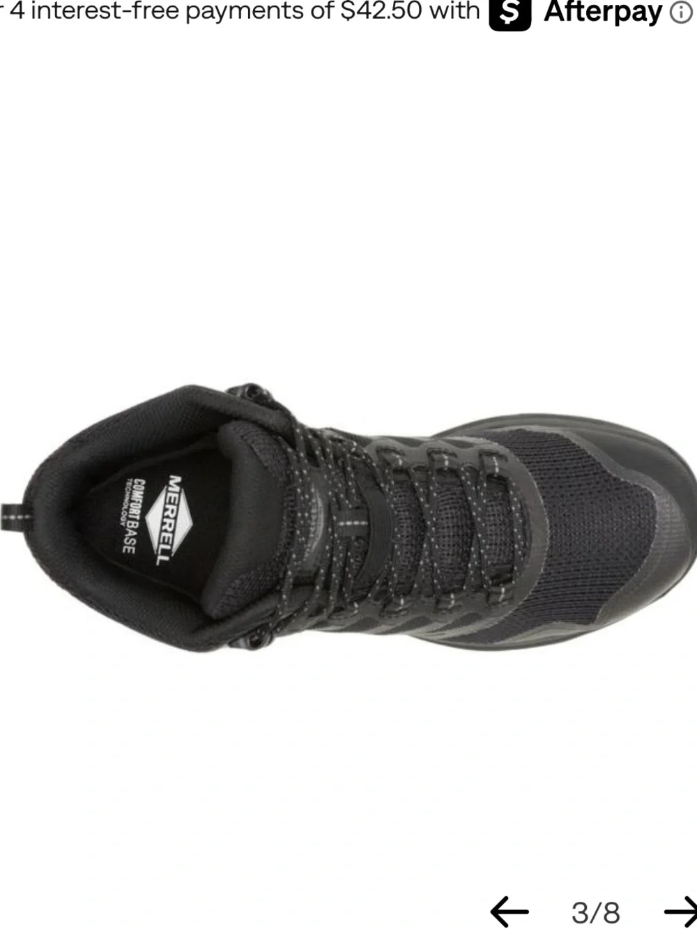 Merrell worn once