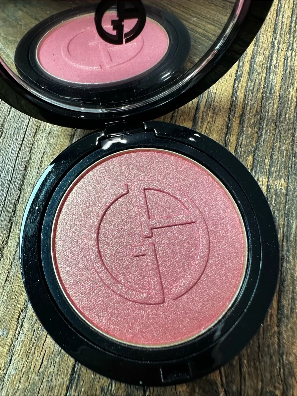 Giorgio Armani Shimmering Rose-Blush Compact