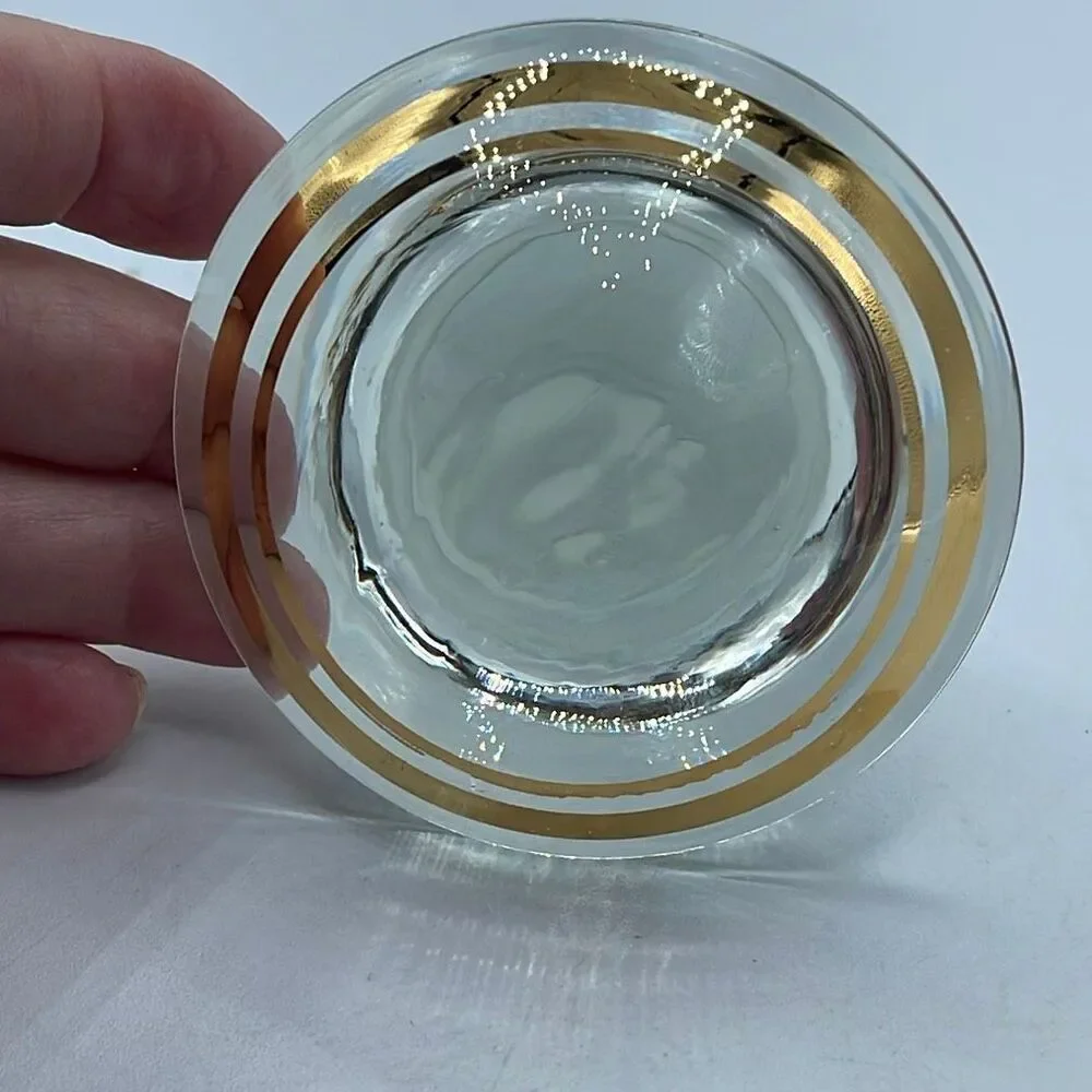 Vintage crystal hand