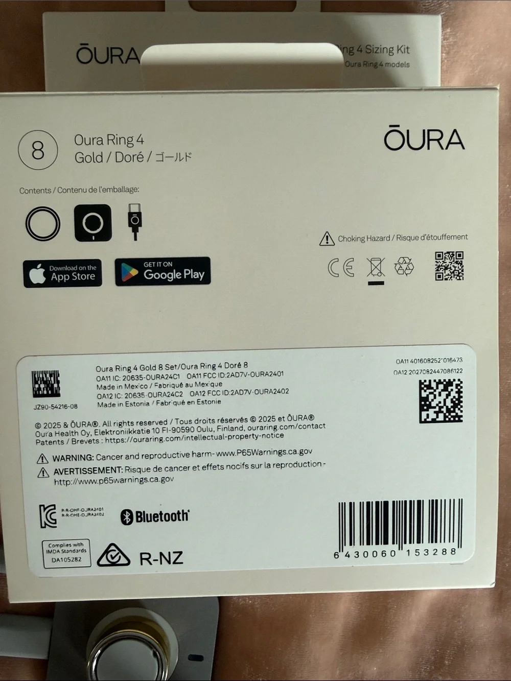 Oura late perfect