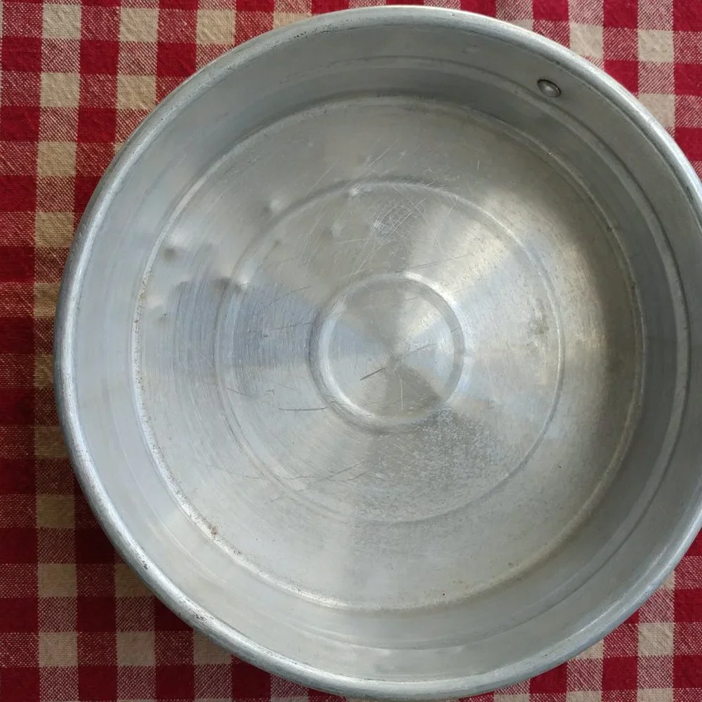 3 Vintage Aluminum Round Pans