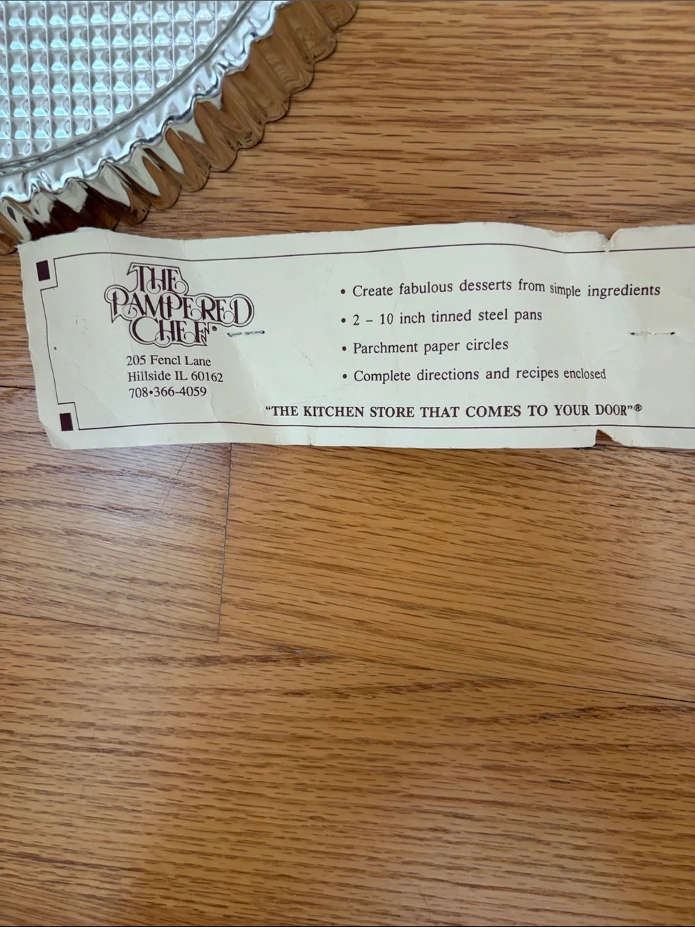 The Pampered Chef lightweight textured