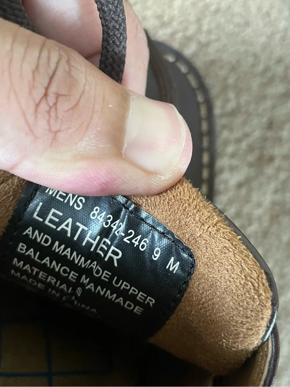 Nunn Bush excellent worn