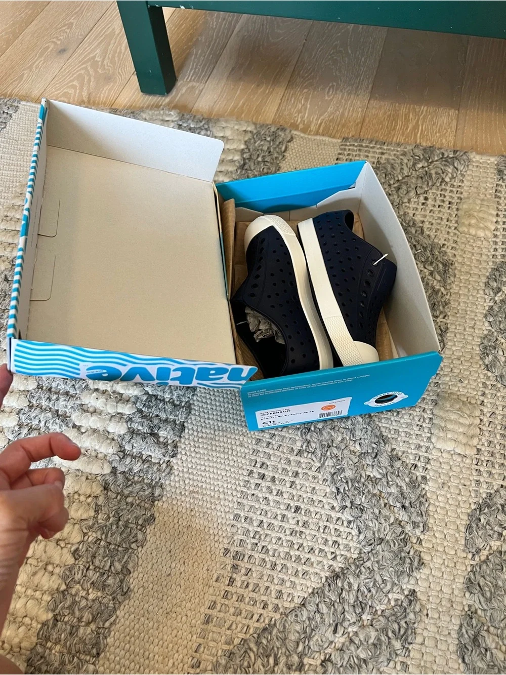 Native Shoes new box