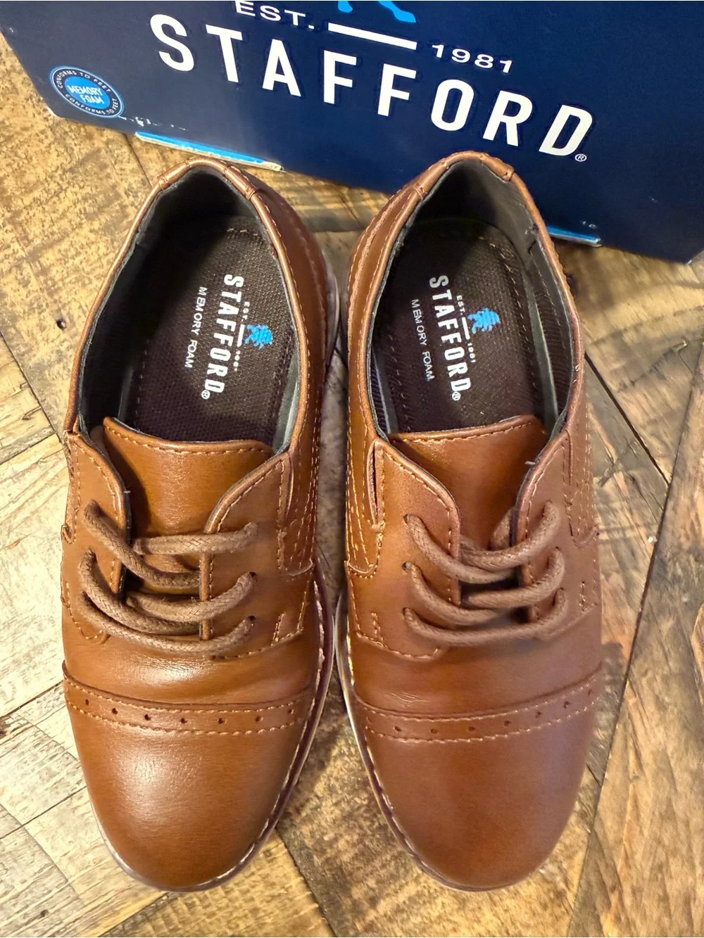 Stafford classic tan