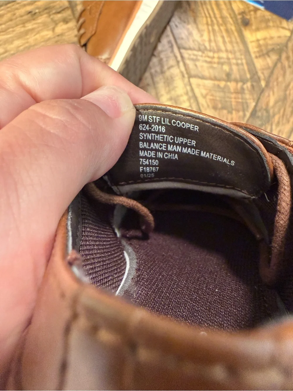 Stafford classic tan