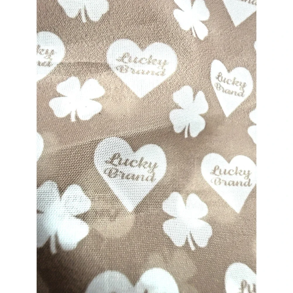 Lucky Brand Pink Makeup Travel Cosmetics Toiletry Bag 11