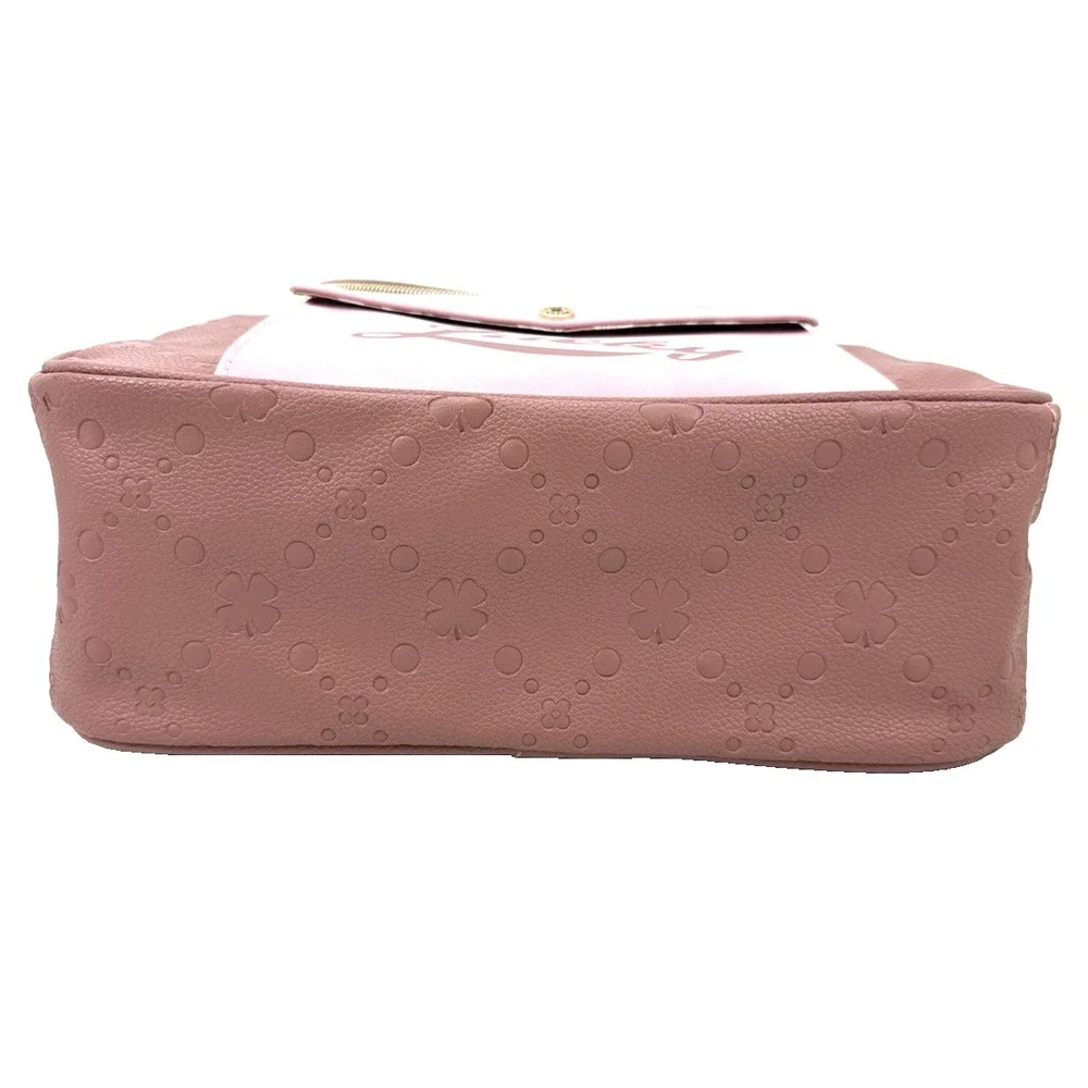 Lucky Brand Pink Makeup Travel Cosmetics Toiletry Bag 11