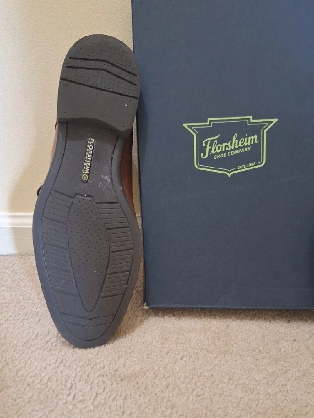 Florsheim smooth included footbed