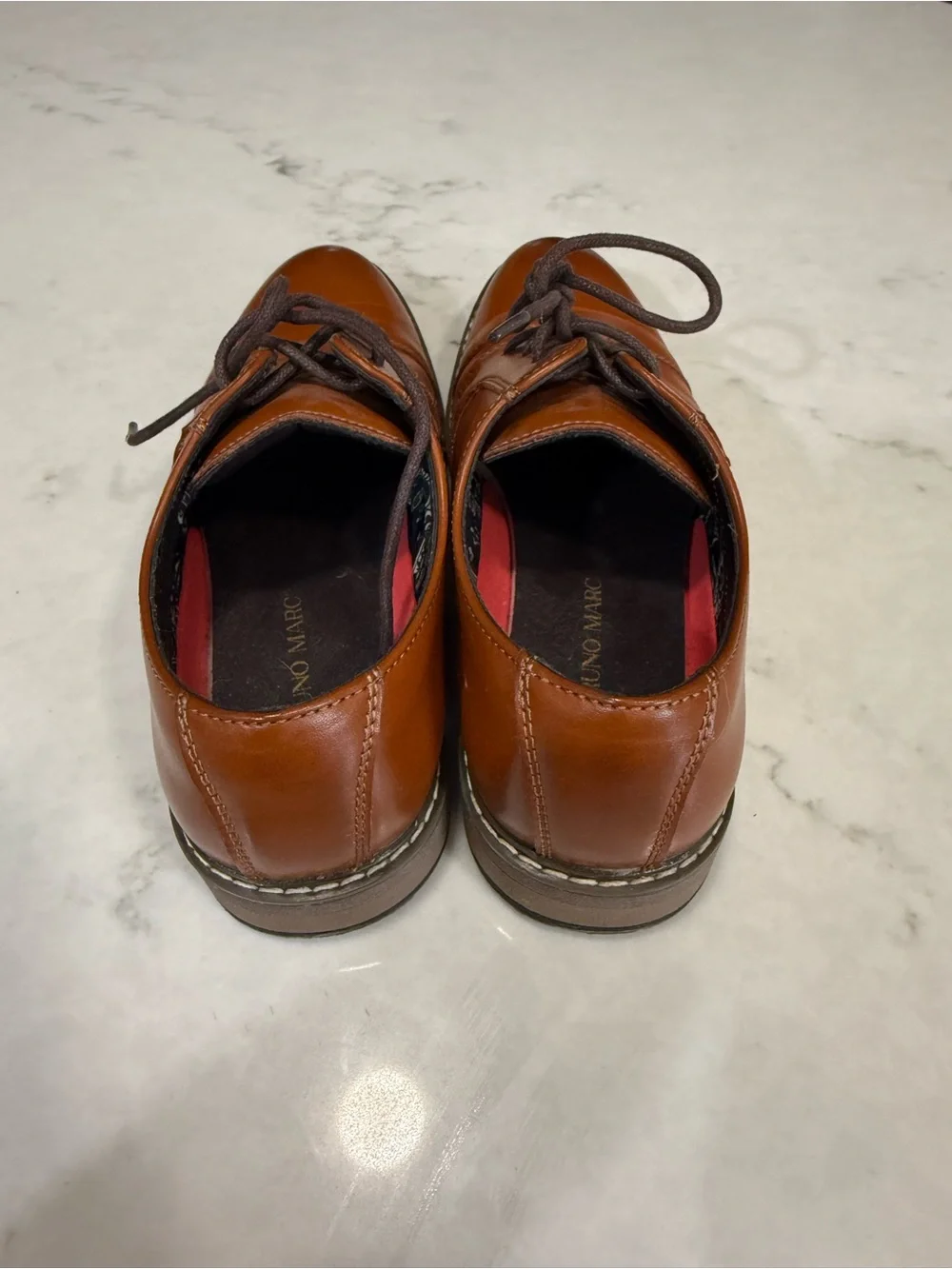 Bruno Marc polished tan