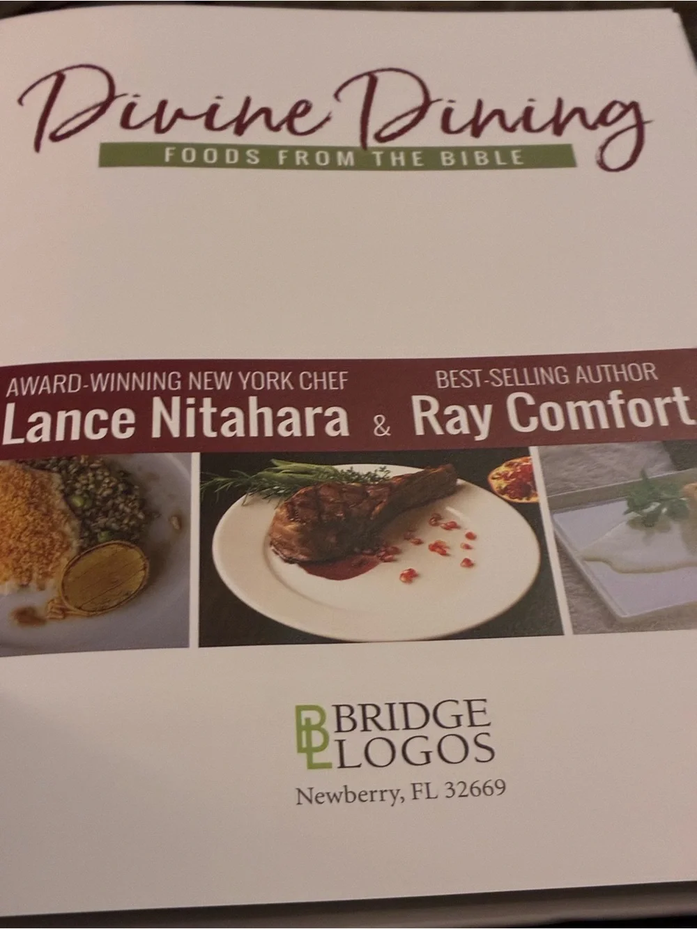 Cookbooks divine dining