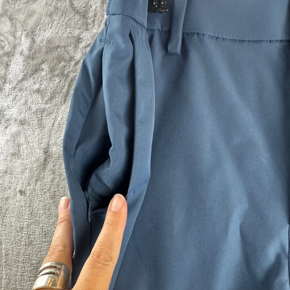 Banana Republic Performance Pants Mens 36x30 Blue Tech Chino Golf (1818)