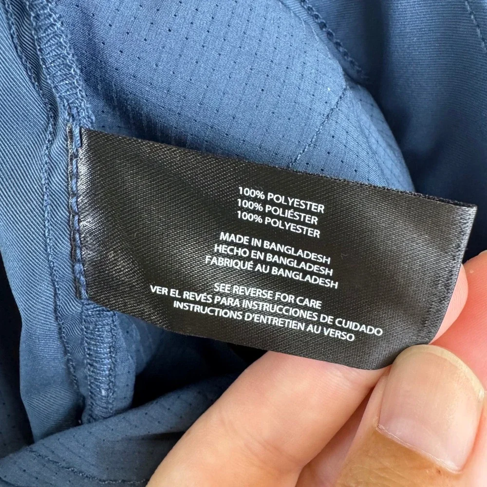 Banana Republic Performance Pants Mens 36x30 Blue Tech Chino Golf (1818)