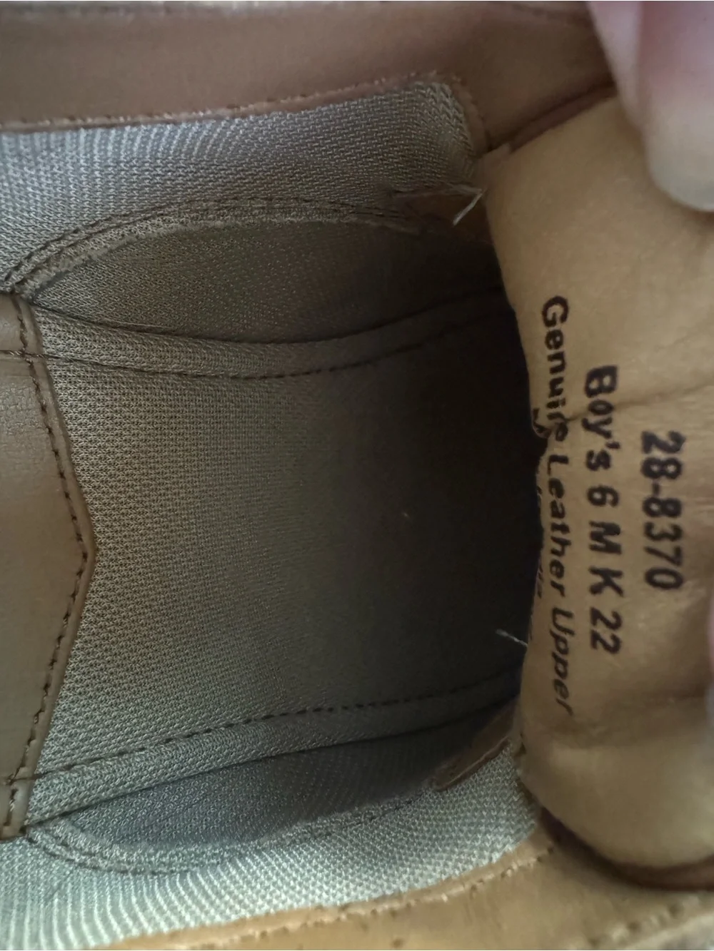 Boys’ Brown Johnston & Murphy Holden Wingtip Oxford Dress Shoe