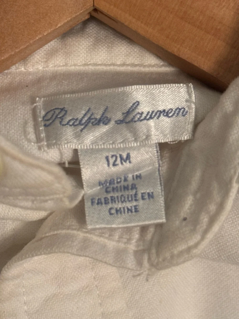 Ralph Lauren this button