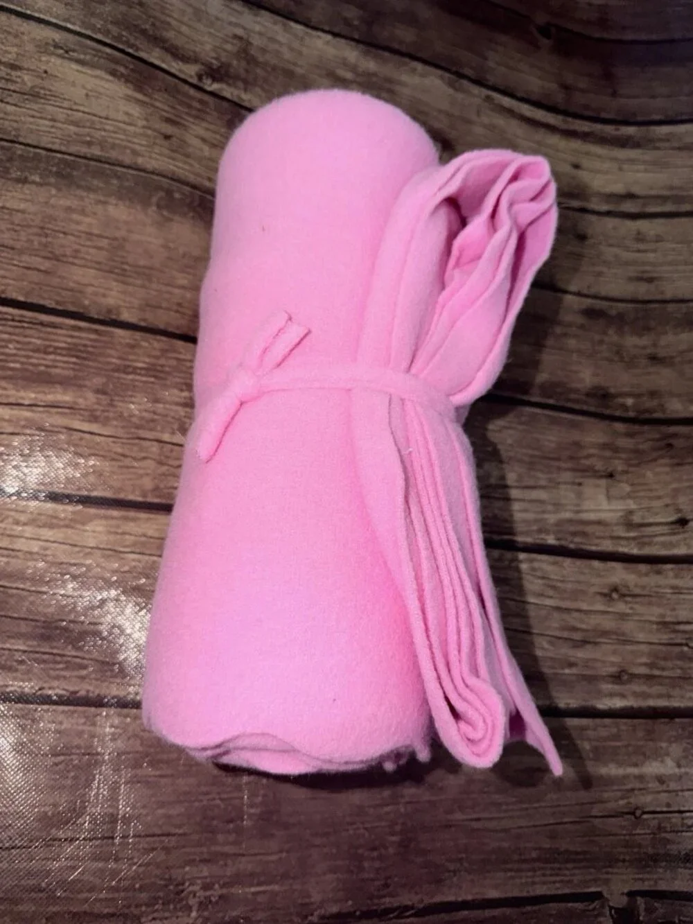 IKEA DAGGKÅPOR Scalloped Throw Blanket Pink NEW 51x67