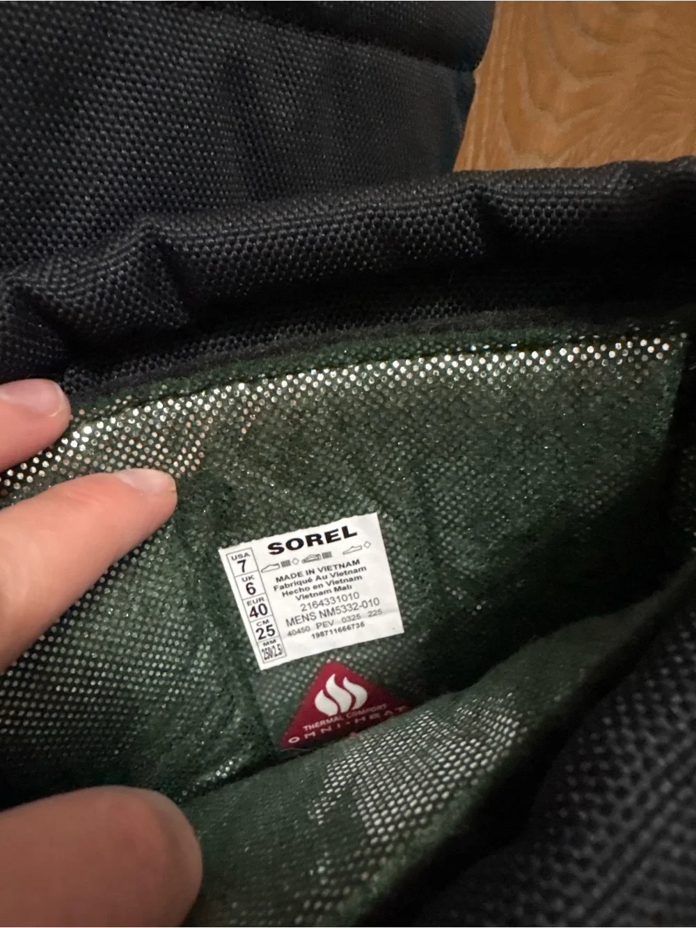 Sorel lug lace