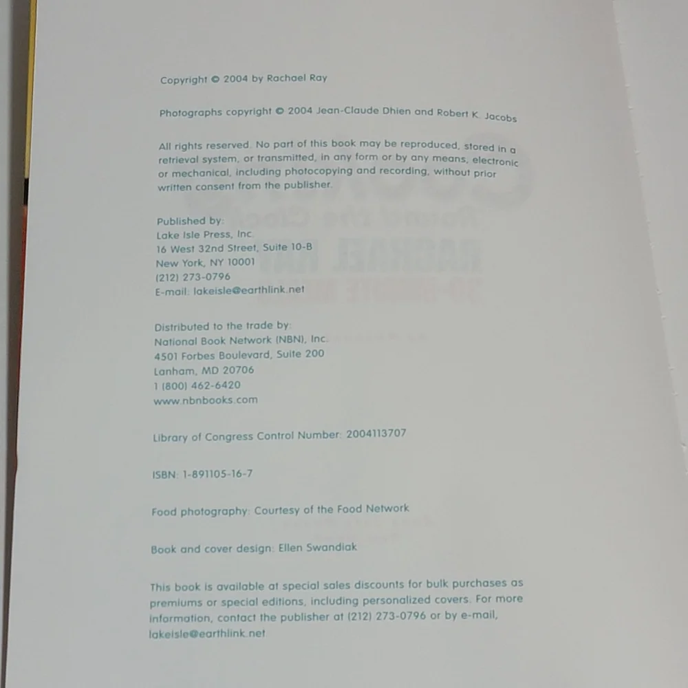 Rachael Ray pages looking