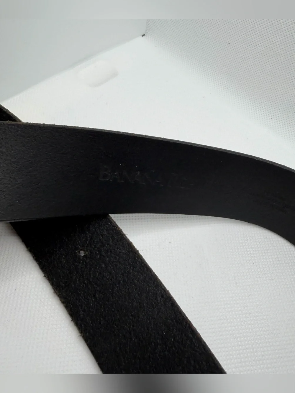 Banana Republic leather 34 banana