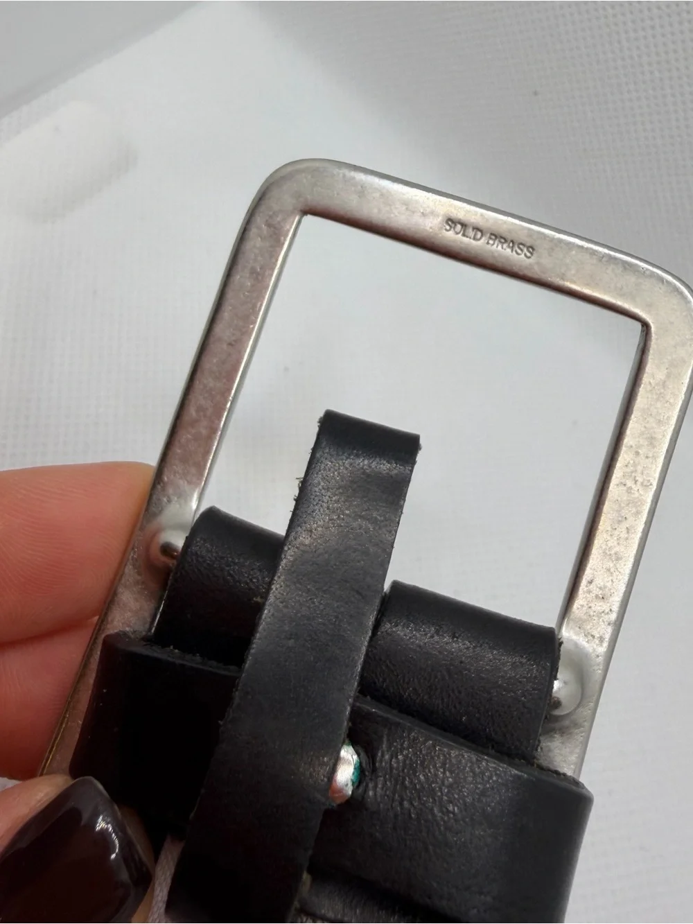 Banana Republic inches belt made