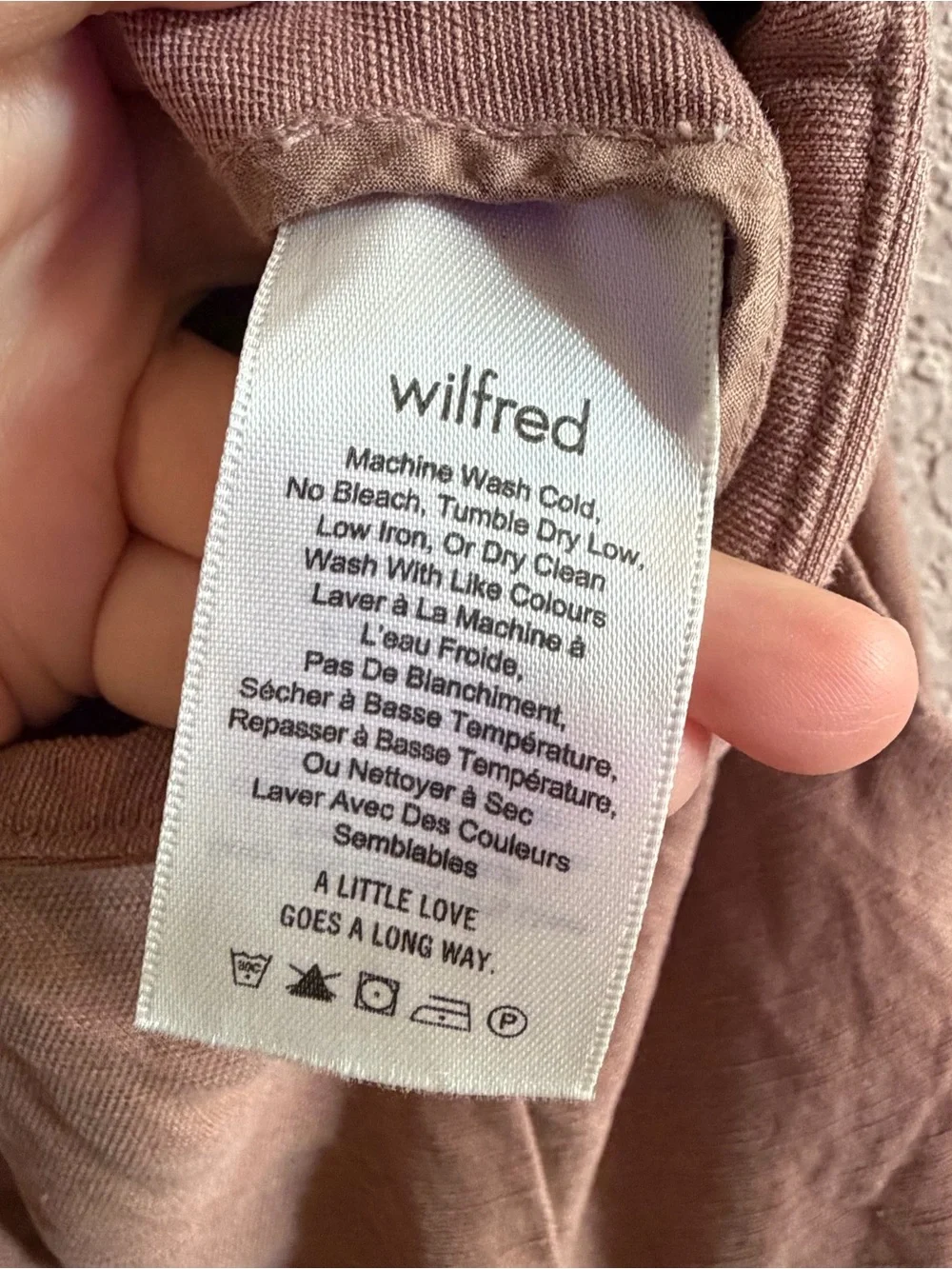 Wilfred aritzia brand