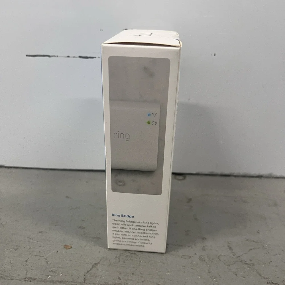 Ring Smart Lighting Bridge White NEW Sealed Box Works with‎ Alexa Smart Home