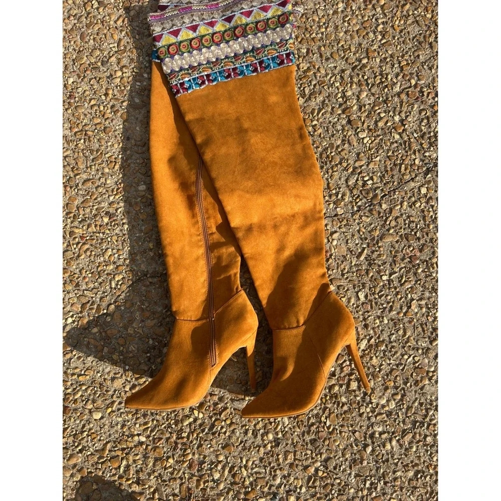 Anne Michelle thigh high