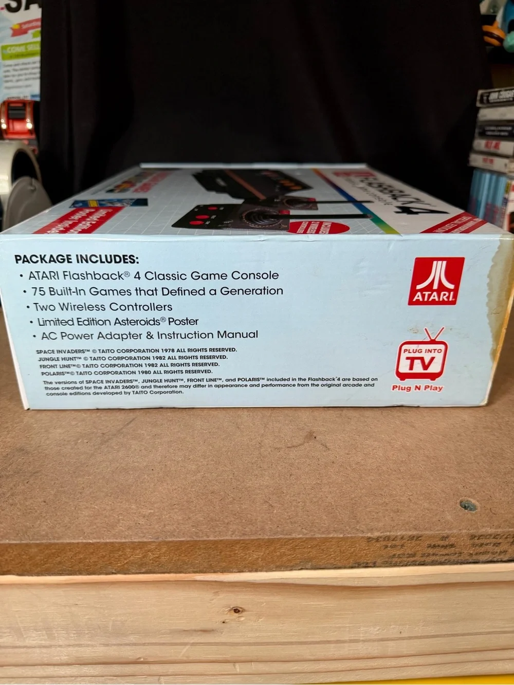 Atari Flashback 4: 40th Anniversary Special Edition Console w/75 Built In Games