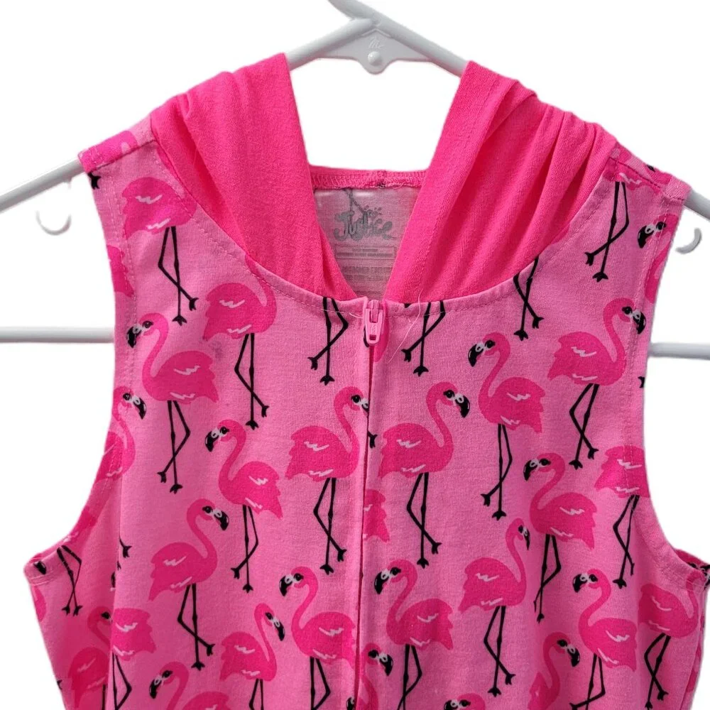 Justice this romper‑hoodie