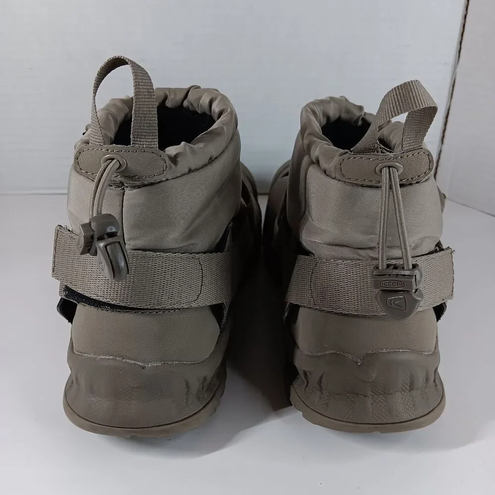 Keen Hoodzera ll Waterproof Men Size 10 Boots Outdoors Hiki Utility Khaki Winter