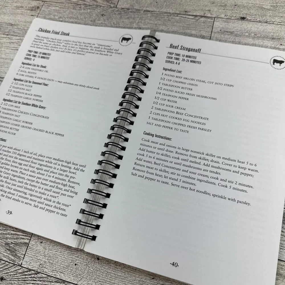 Cookbook great flavors