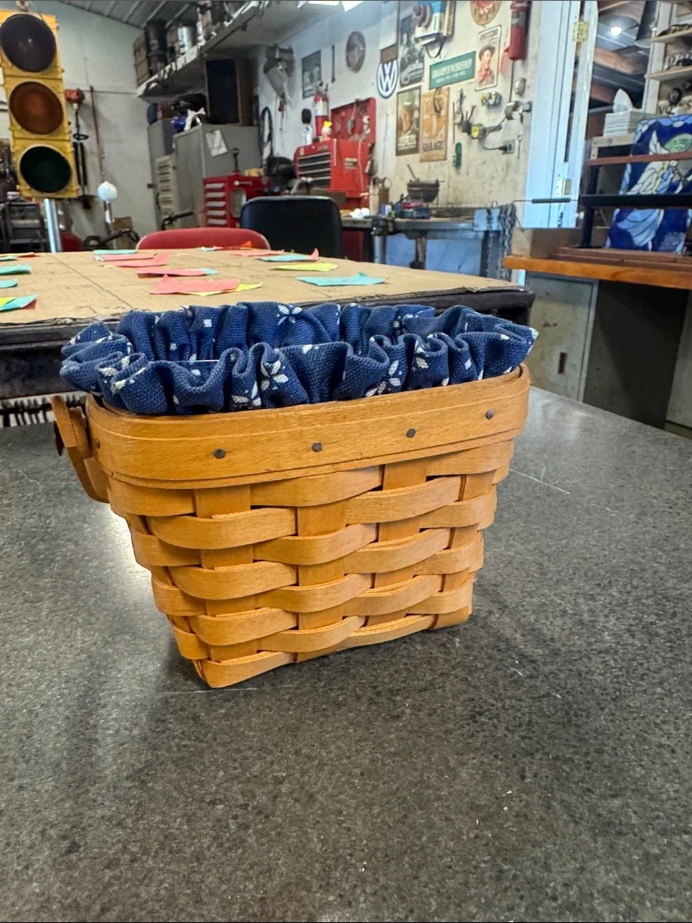 Longaberger handwoven basket