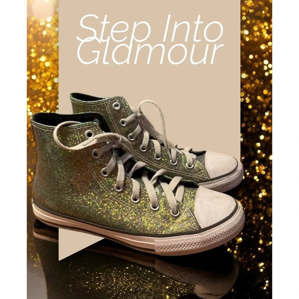 Converse dazzling sneakers
