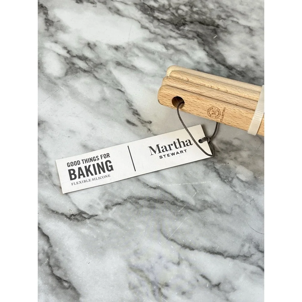 Martha Stuart NWT 4 Pc Silicone Spatula Gray