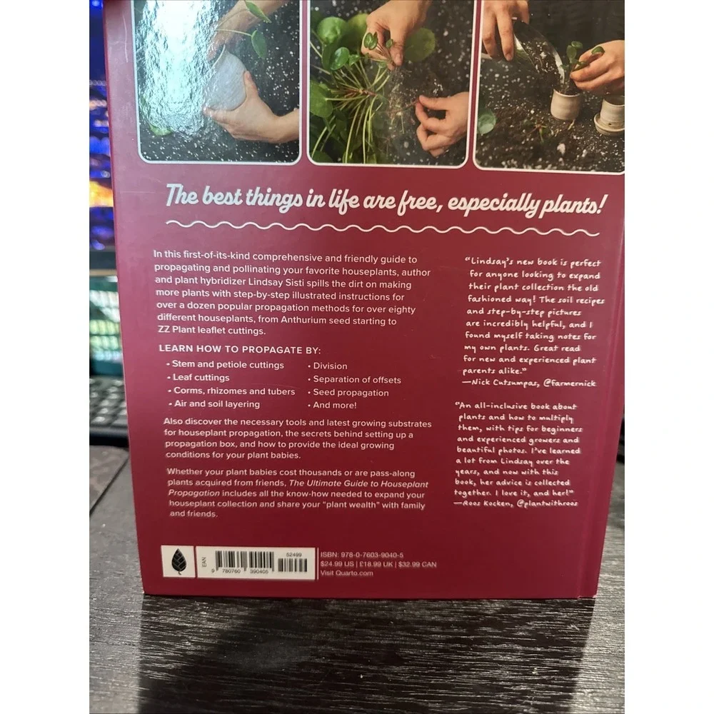 The Ultimate Guide to Houseplant‎ Propagation - Excellent Condition Hardcover