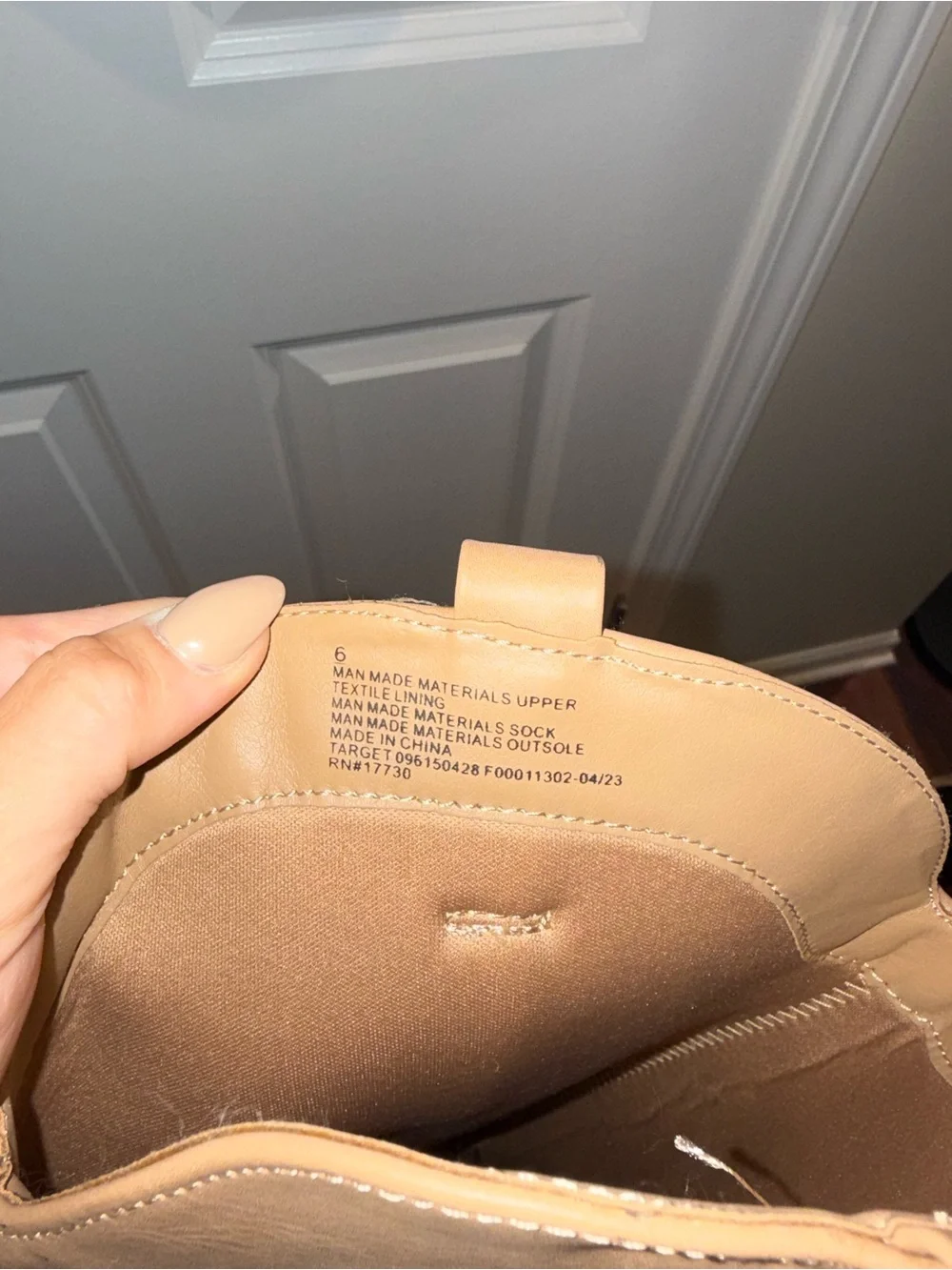 Target neutral leather