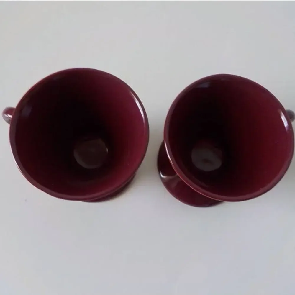 Vintage pink mugs