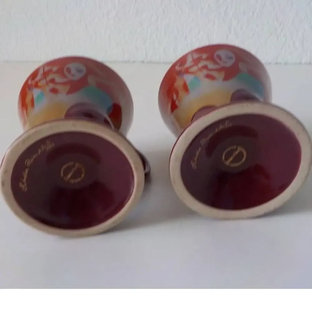 Vintage pink mugs