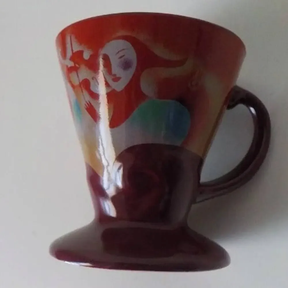Vintage pink mugs