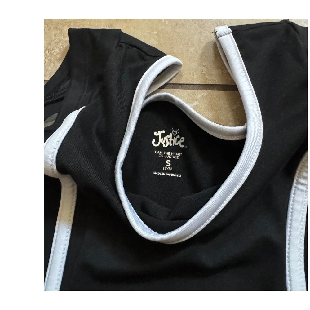 Justice athletic inspired