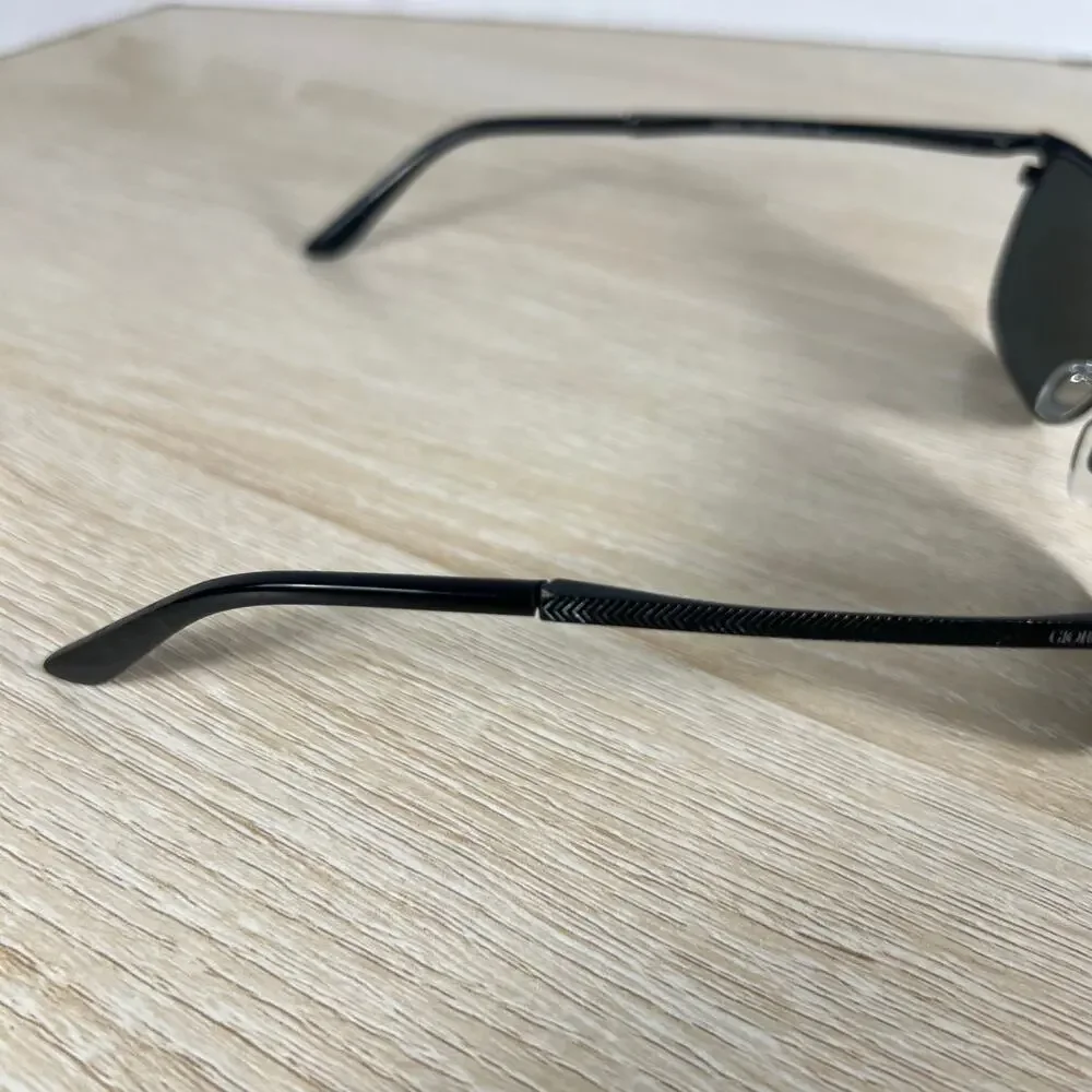 Giorgio Armani AR5054 3001 Sunglasses READ DESC Black Flex Hinge 53-18-145 Italy