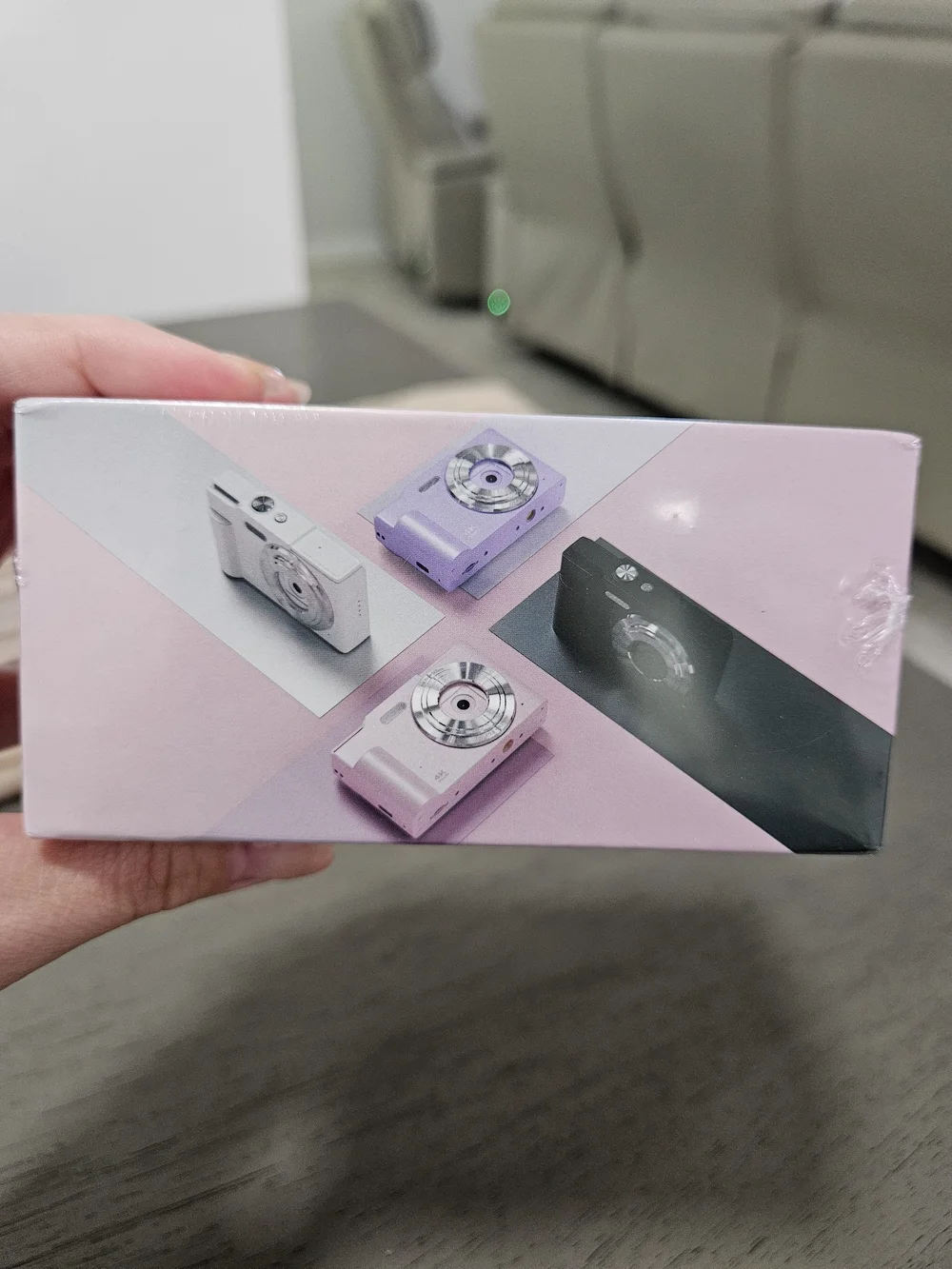 Pink Digital Camera - Compact Point & Shoot