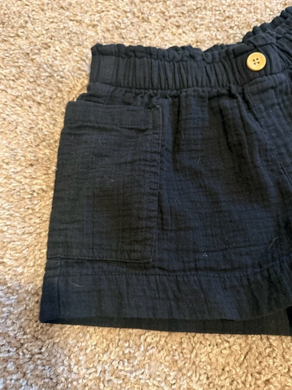 Old Navy Girls Gauze Shorts Size 8 M Soft Cotton Elastic Waist Summer Boho