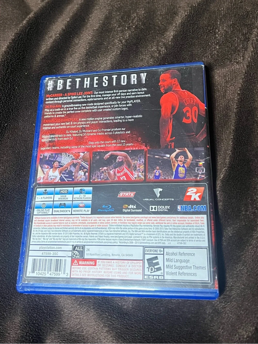 NBA 2k16 sony