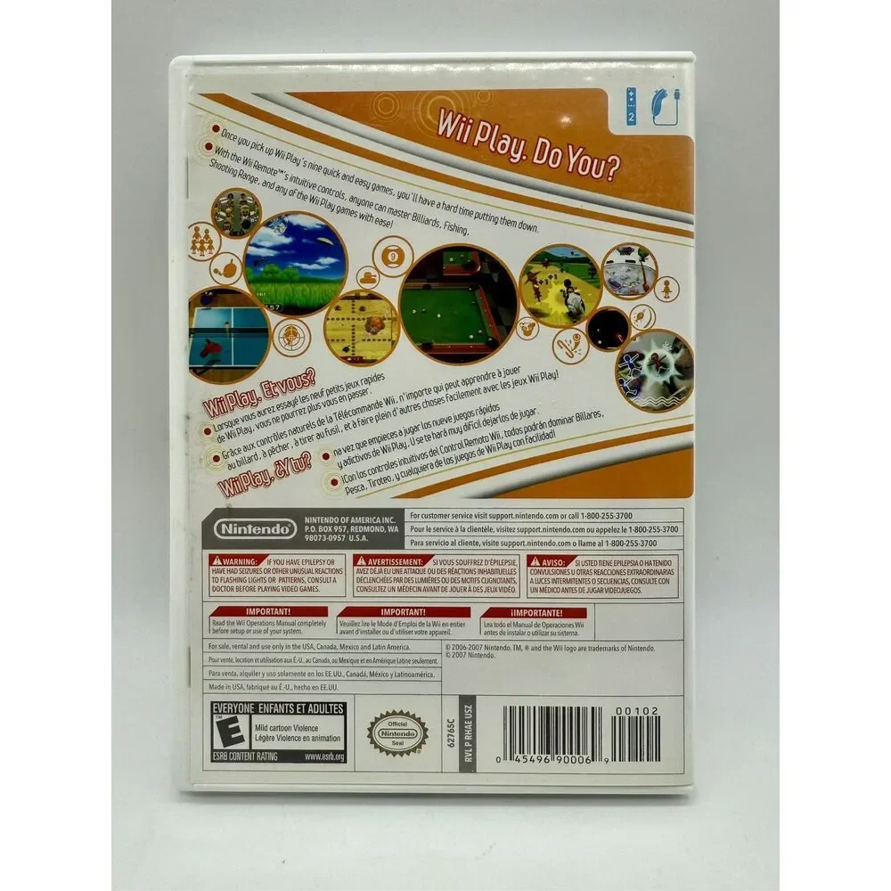 Nintendo wii play