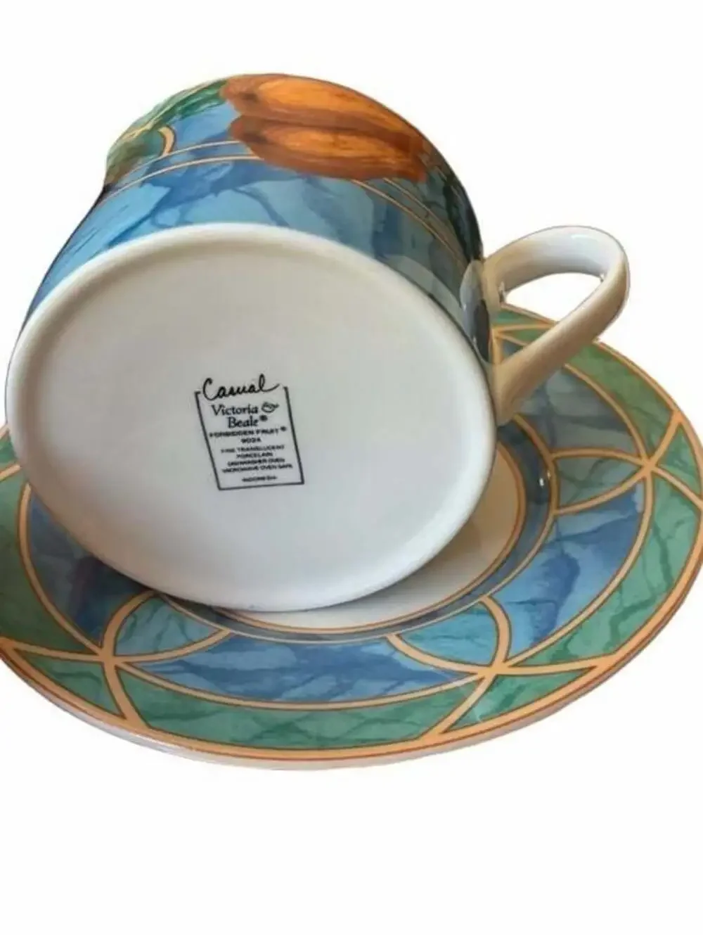Victoria & Beale blue forbidden motif